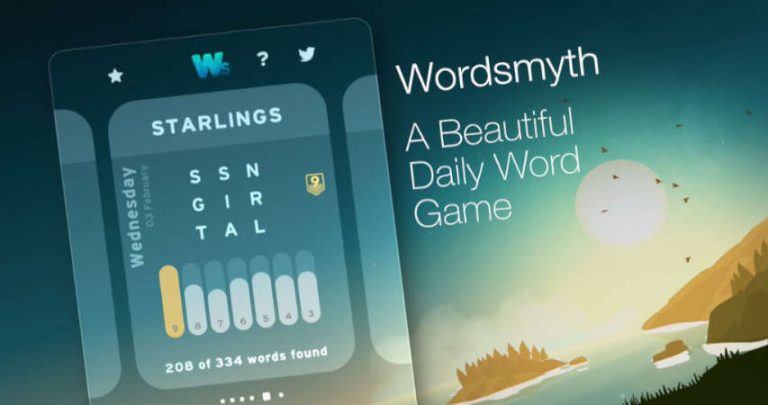 Lee más sobre el artículo El bonito juego Wordsmyth saldrá el 25 de febrero en iOS y Android