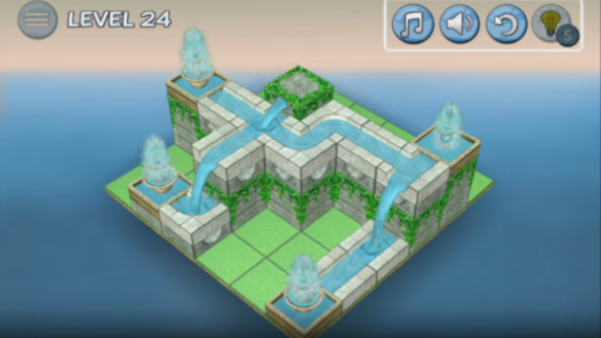 En este momento estás viendo Flow Water Fountain 3D Puzzle te permite canalizar el agua en fuentes y cascadas para resolver los rompecabezas en Android y iOS