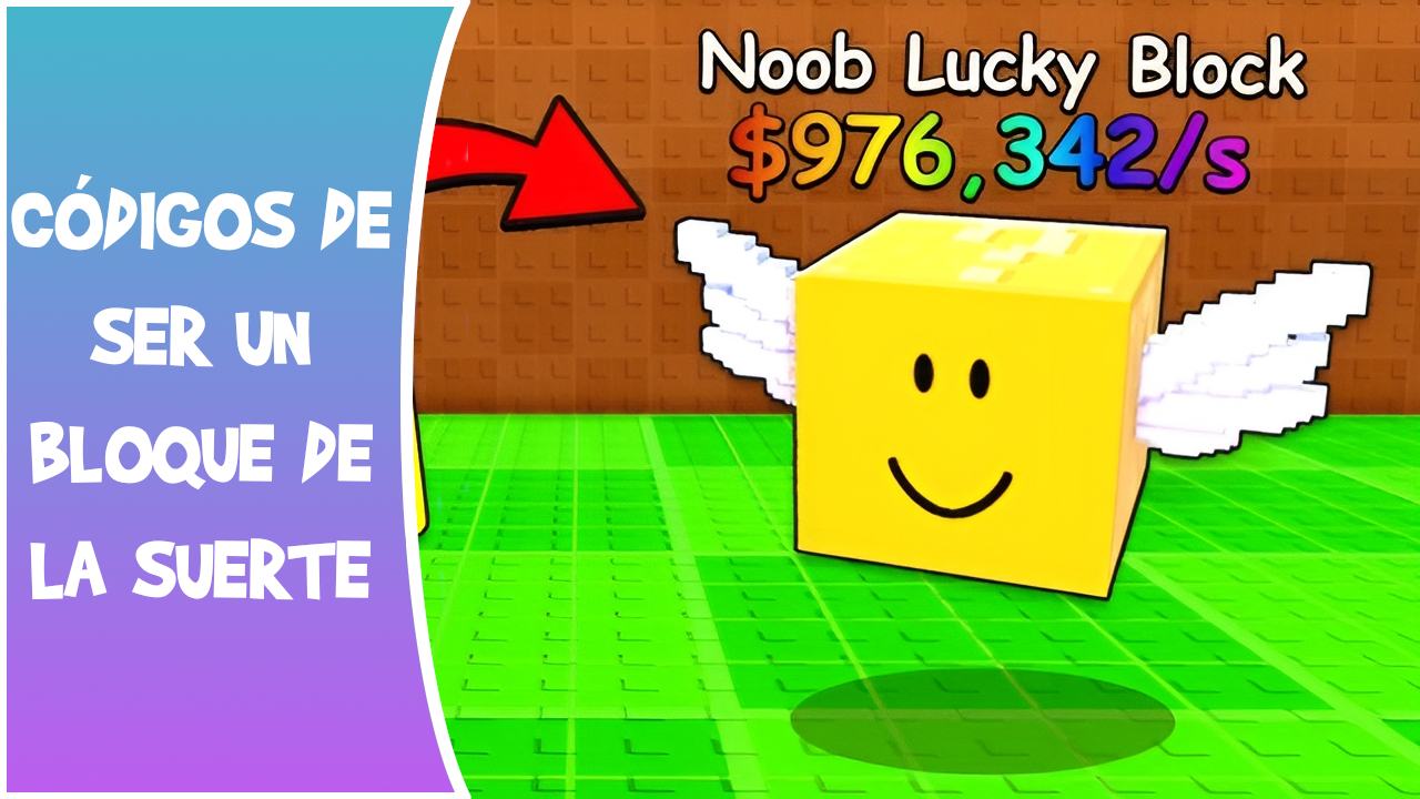 En este momento estás viendo Códigos de Ser un bloque de la suerte (Abril 2026)